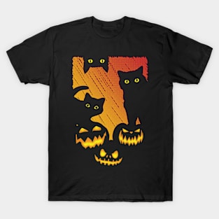 Halloween cats V2 T-Shirt